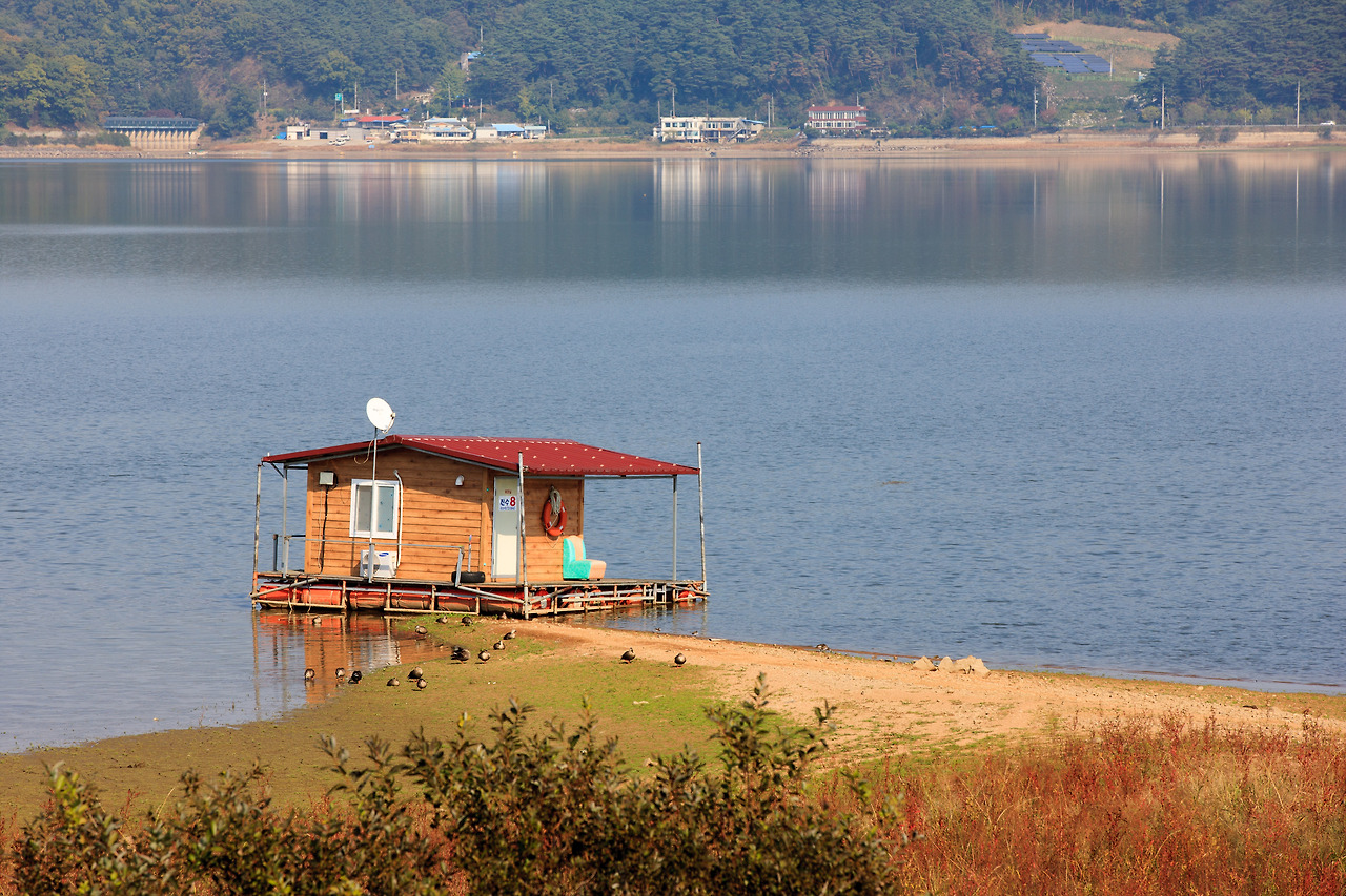 충청남도 보령여행 오션뷰가 아름다웠던 대천숙 통나무펜션