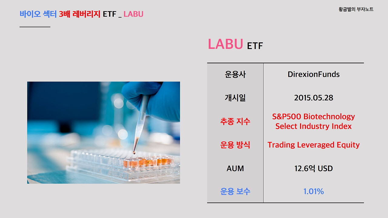 바이오 3배 레버리지 ETF 'LABU'
