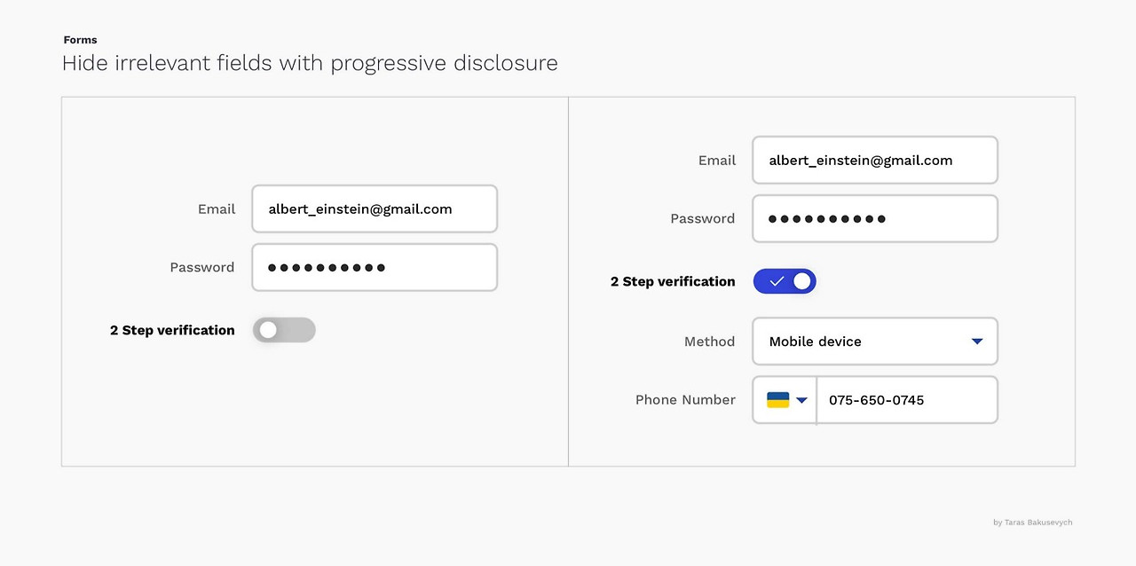 UI 디자인 가이드 : Text Field & Form