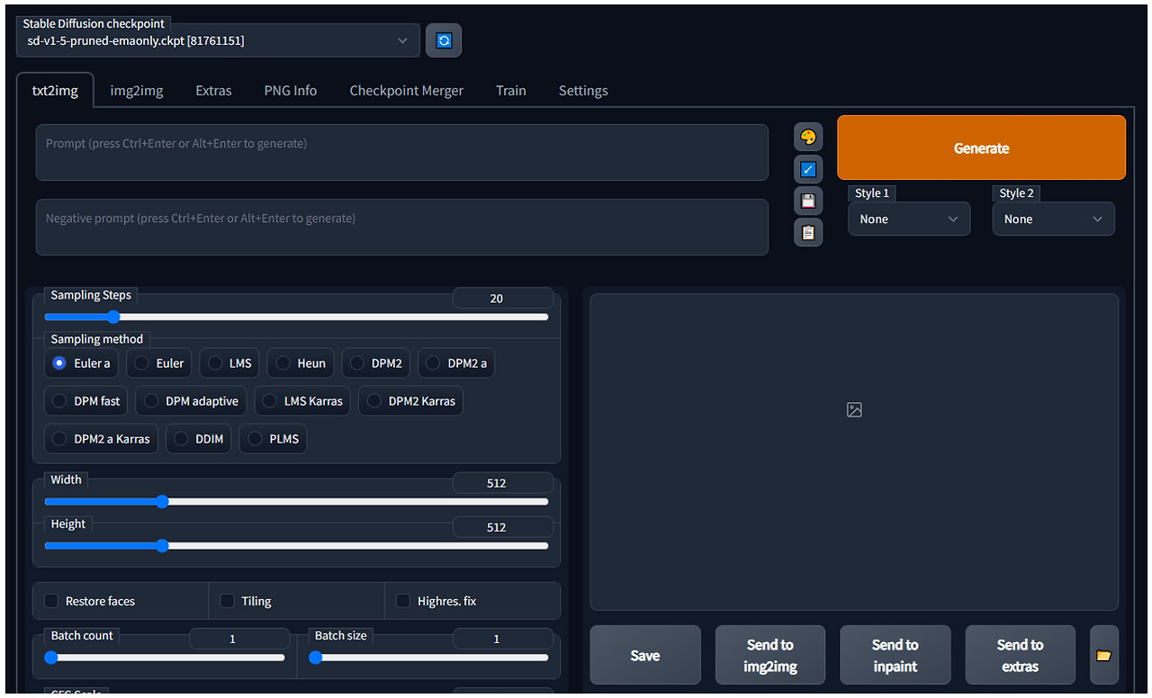 UX/UI 디자인을 위한 Stable Diffusion