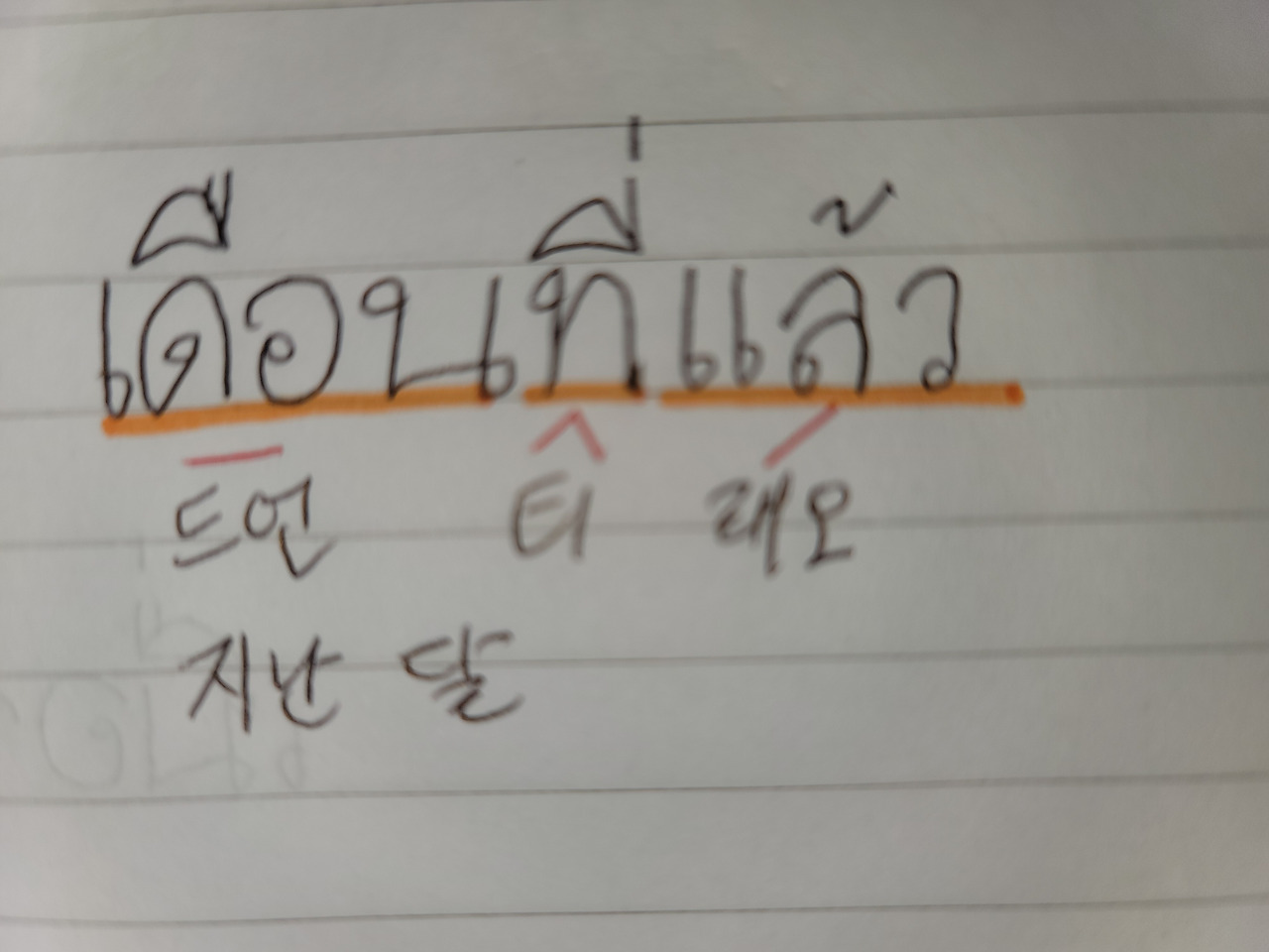 태국어문법쉽게2 시제