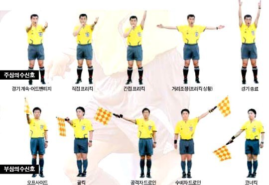 축구장과 직장, 심판과 리더
