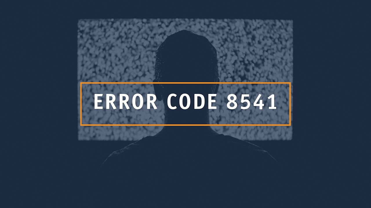 Error Code 8541/2 완벽 정리