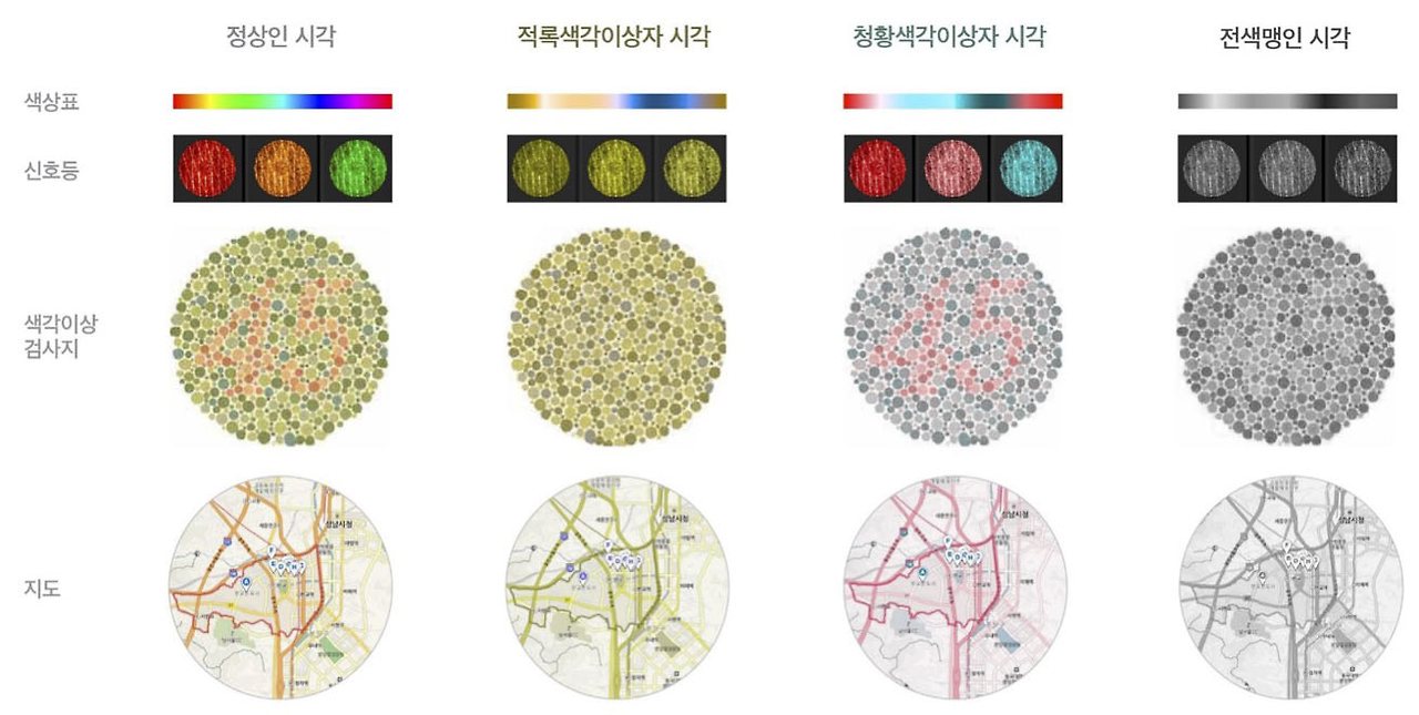 색맹과 색약 - 색각이상자는 어떻게 세상이 보일까?
