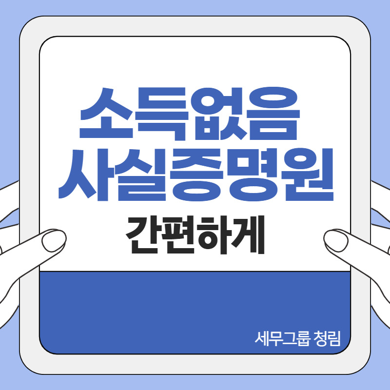 소득 없음