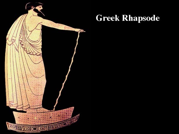 플라톤이 랩소드(Rhapsode)를 싫어했던 이유