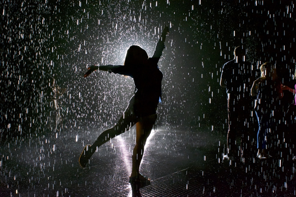 Dancing in the rain