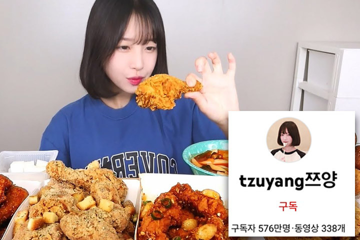 500만 먹방유튜버 쯔양이 직접 공개한 유튜브 수익