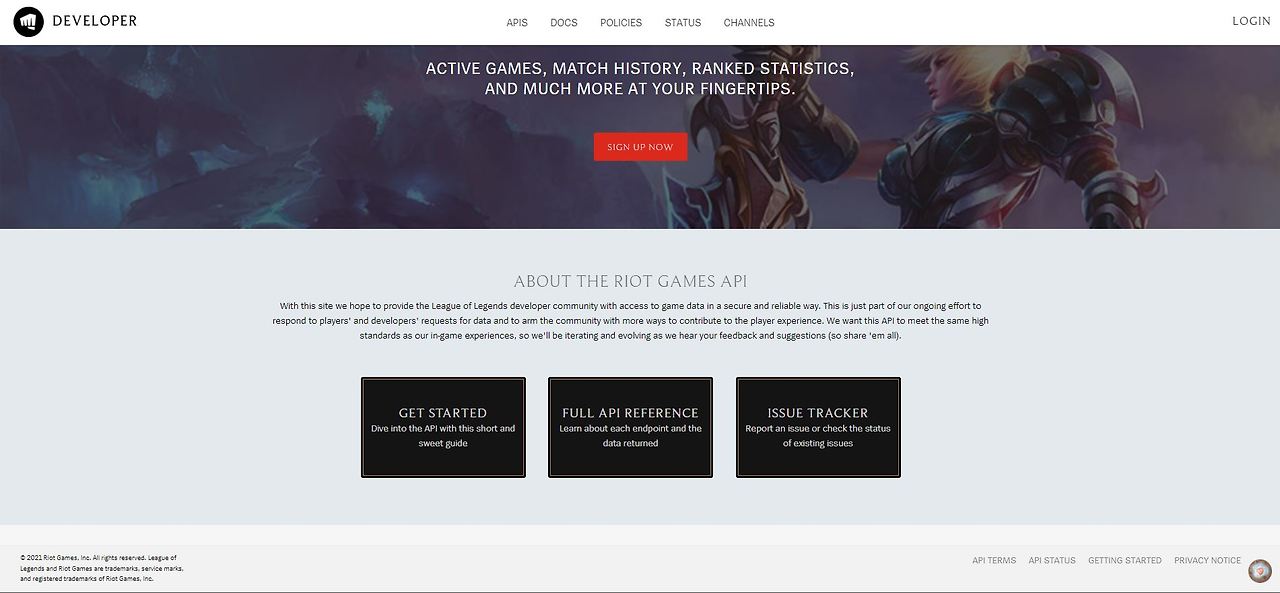 OP.GG를 만든 일등공신, Riot API
