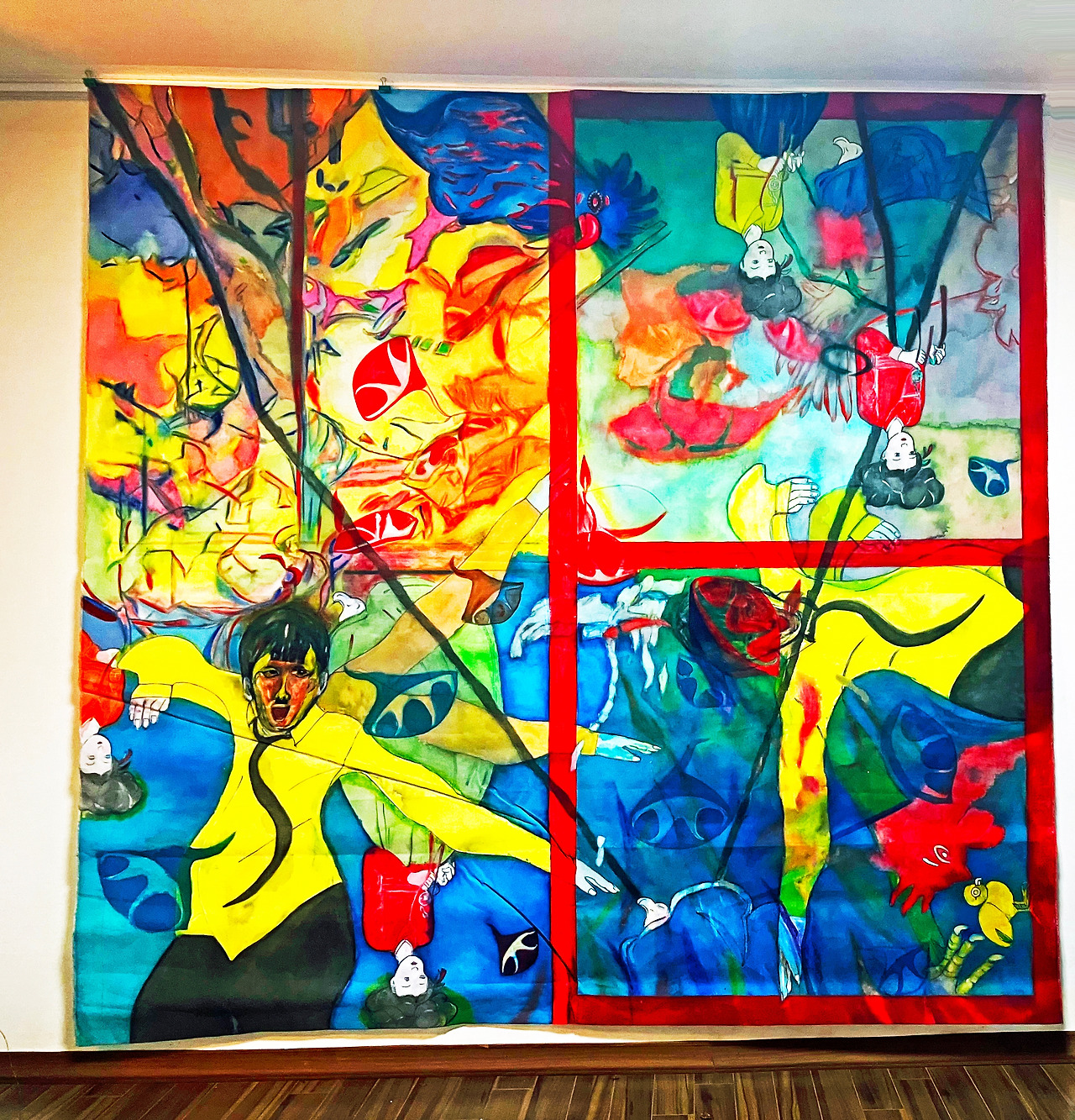 Pop art Abstract artist Louis