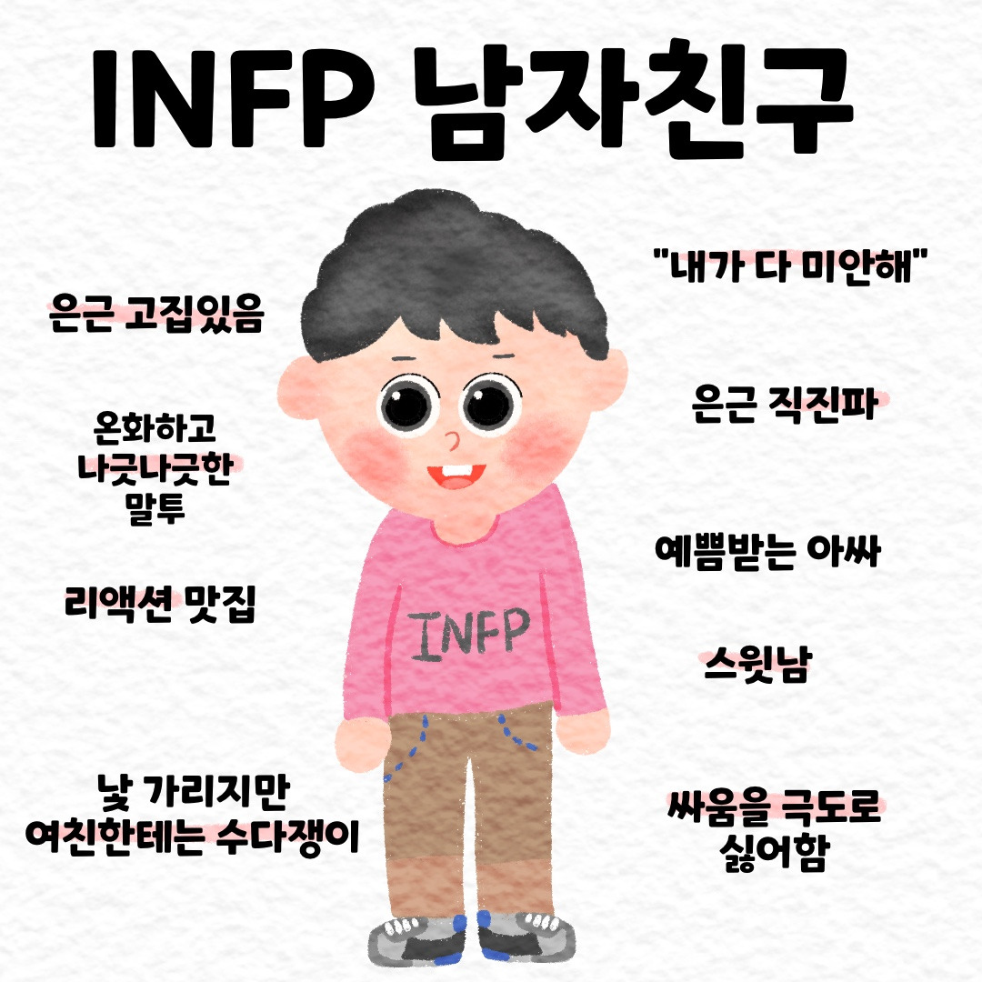 INFP 연인 특징