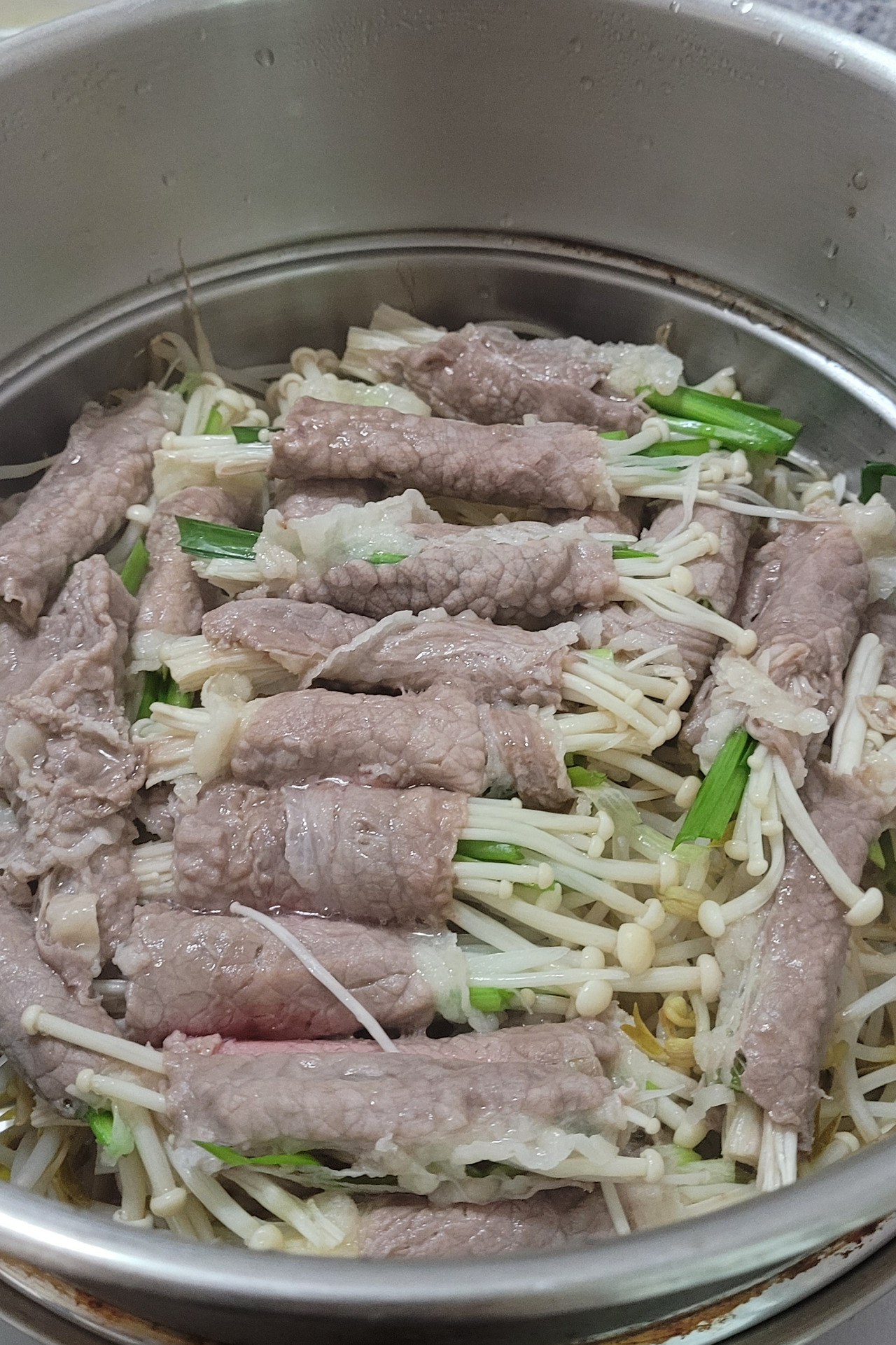 쉬운데 고급스러운 차돌박이 숙주찜