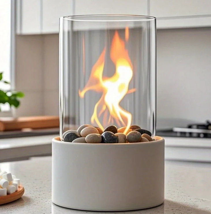 Mini Tabletop Fireplace