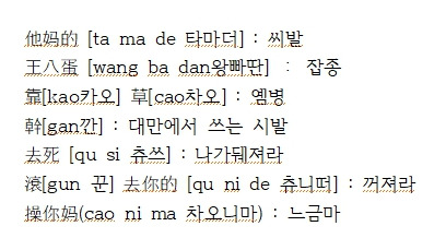 욕쟁이 나라