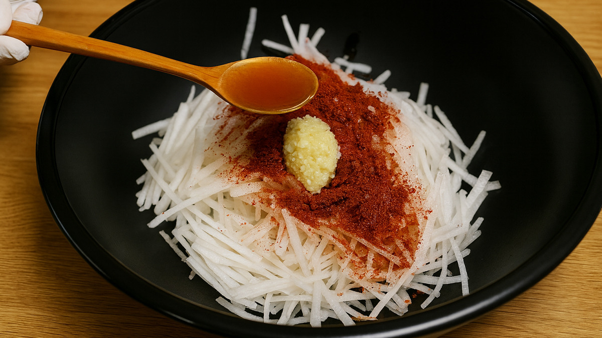 여름철 무, 맛없지 않아요
