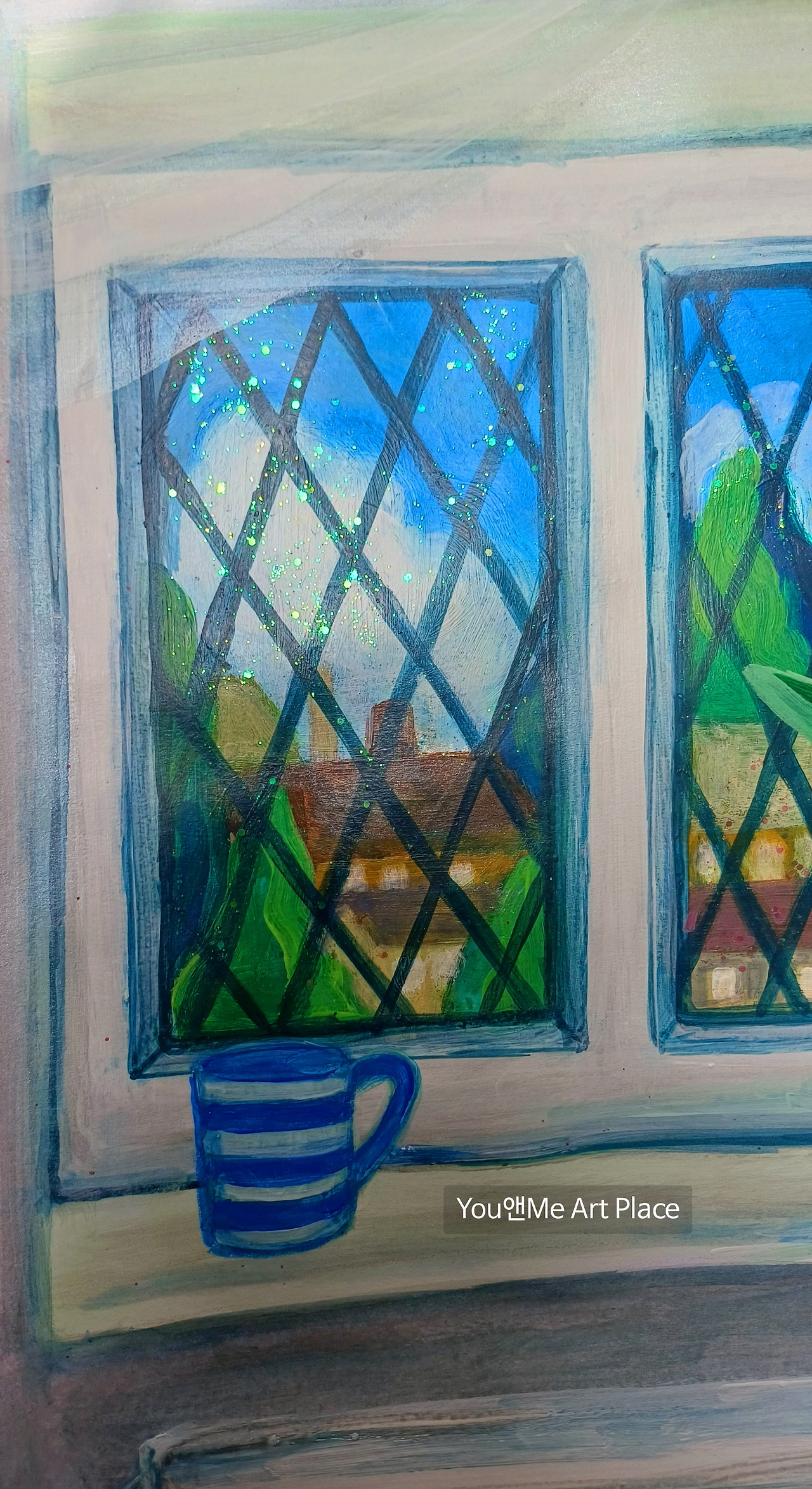 Sitting by the Window in March