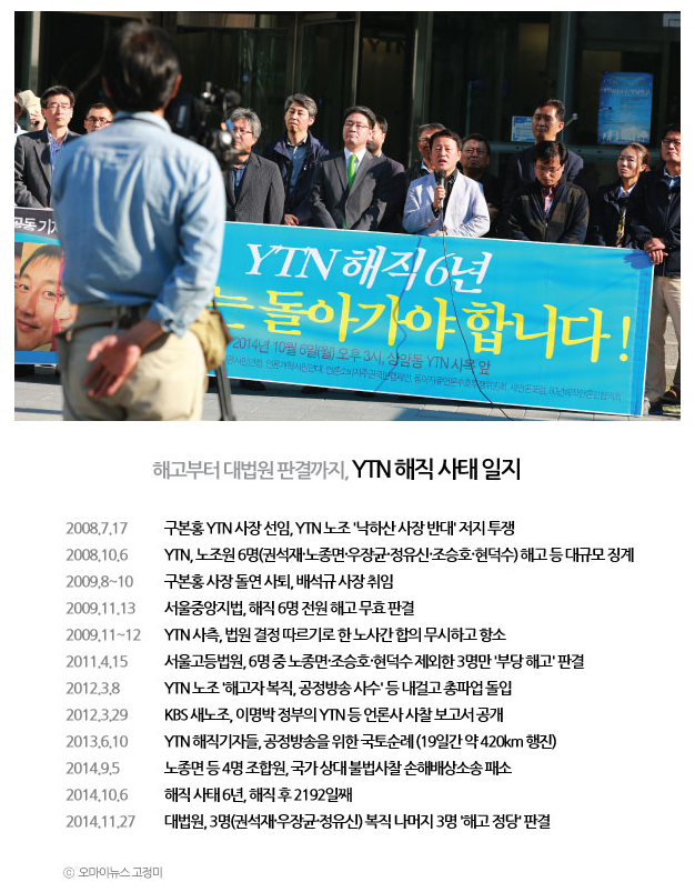 -다같이 복직 못해 죄송  끝내 눈물보인 YTN기자   오마이뉴스.png