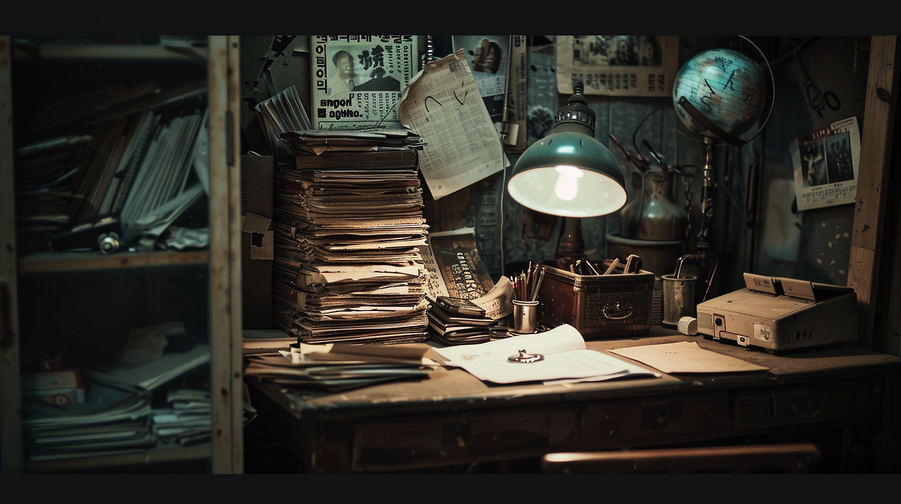 u4567179574_A_dark_and_cluttered_writers_room_old_Korean_apar_06d36ffa-9f8e-4de4-aa29-10369d58d7ac_3.png