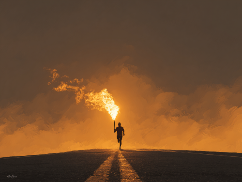kayjagga_56229_conceptual_image_of_a_lone_man_running_with_a__a52aee9f-e7b9-4181-8ea7-8c88a09f38a7_3.png