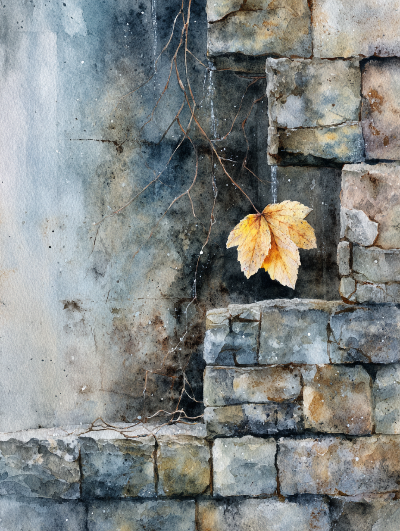 kayjagga_56229_a_crumbling_stone_wall_in_the_rain_soft_evenin_3c2d813e-491f-40fd-a4fd-e26155a60bc4_2.png