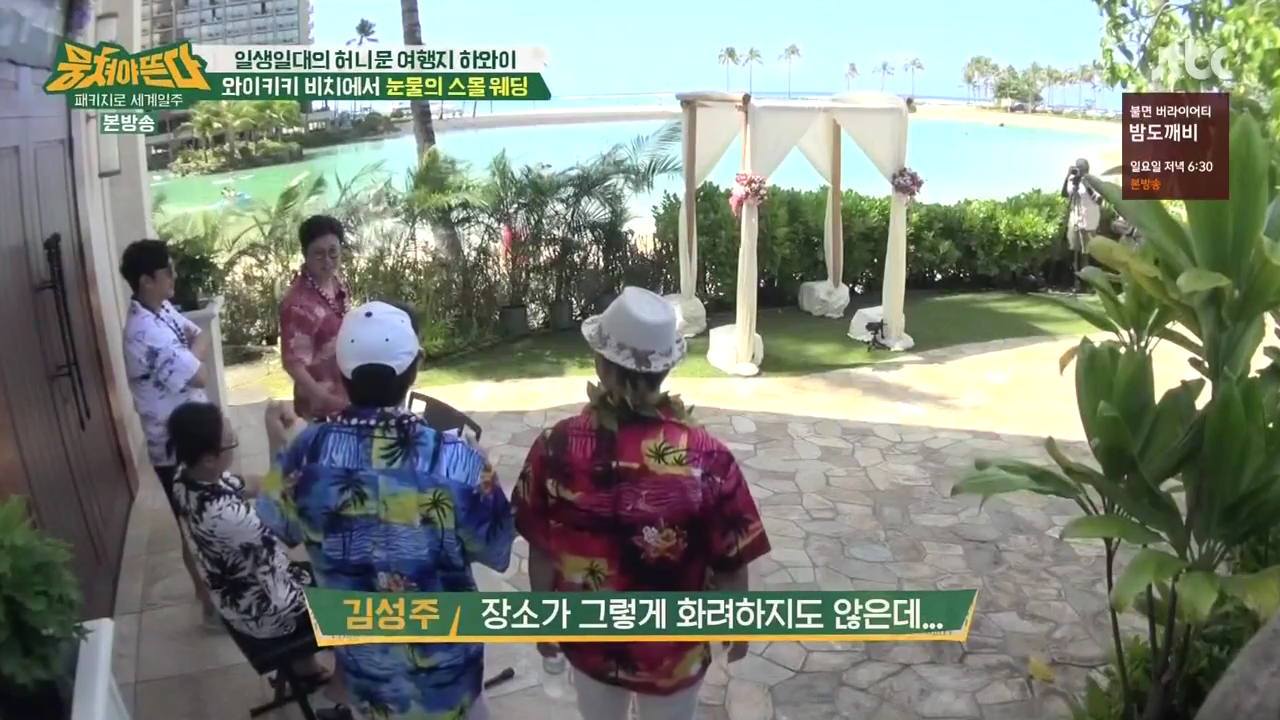 JTBC_뭉쳐야뜬다_하와이_라벨라_신혼여행_04_050스몰웨딩.png