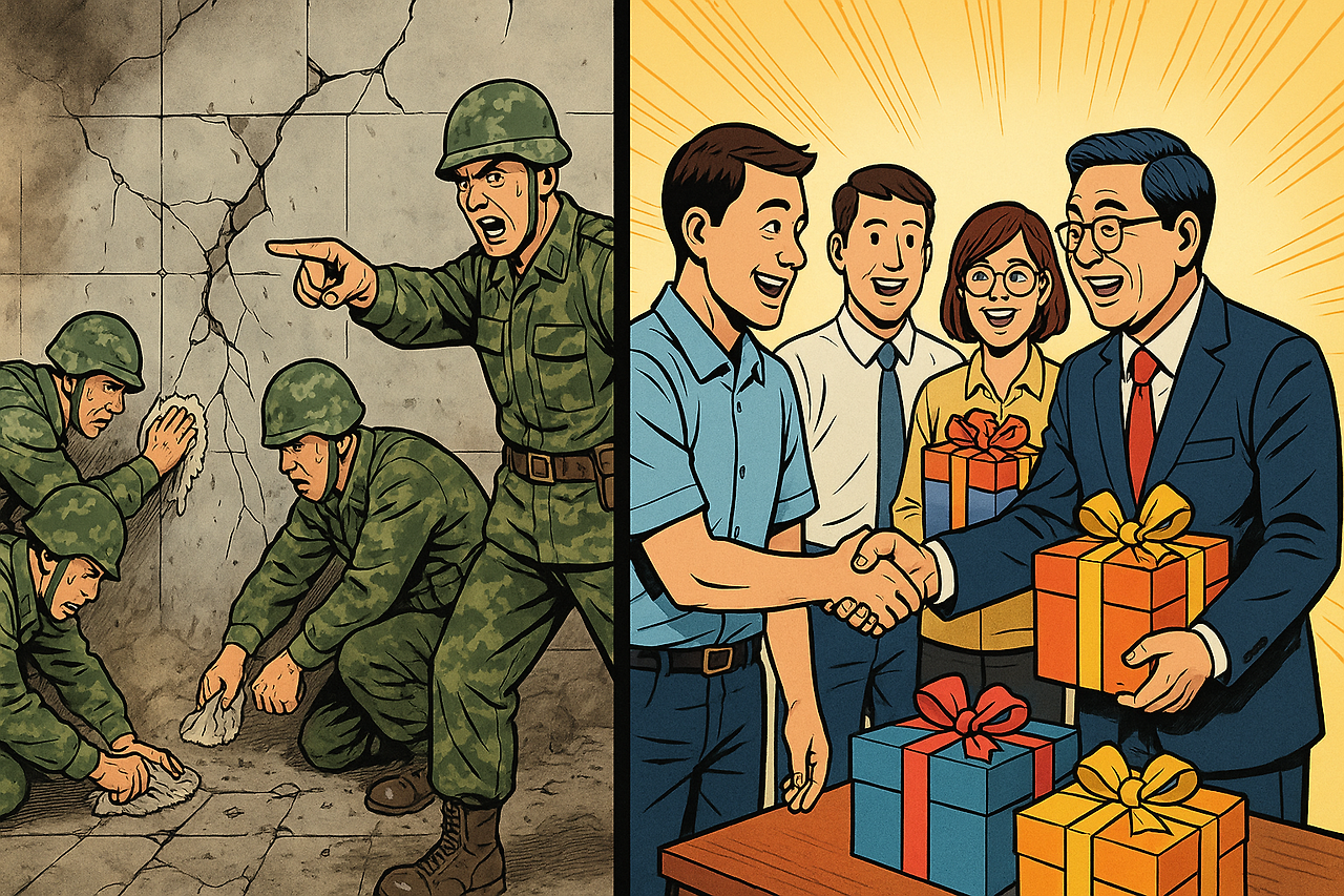 20251129_2122_Past Struggle, Present Celebration_simple_compose_01kb7ry17qf5wa2senw6j25zdw.png