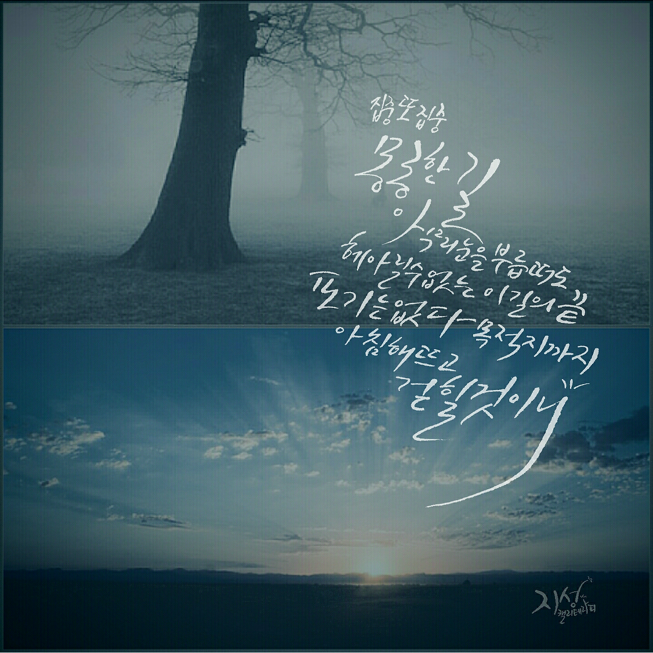 지성캘리안개.png