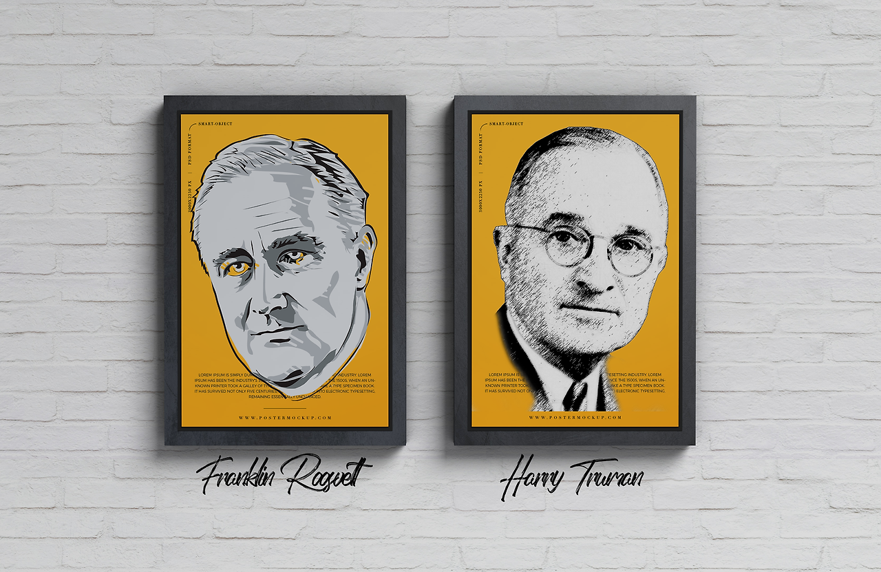 Advertisement Display Posters Mockup PSD.png