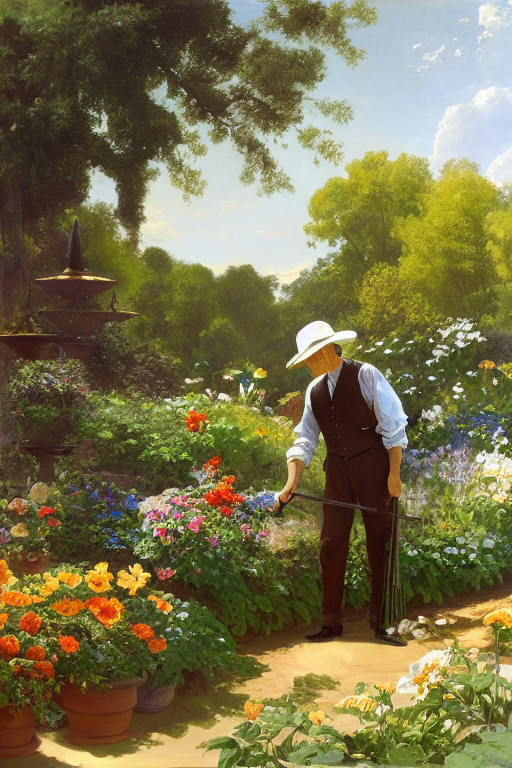 03389-number-seed-a painting of old man gardening,sharp focus,((intricate)),bloom, illustration, highly detailed, digital painting, concept art, m.png