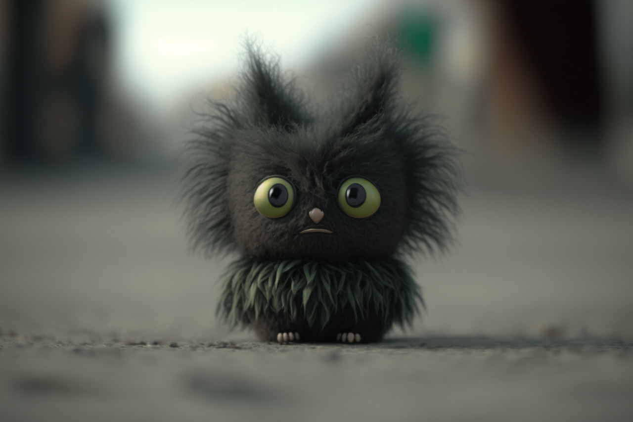 fantasmo_lonely_tiny_furry_moster_small_green_eyes_black_hair_3_daaca7e8-db9c-44d9-887c-d0c1bfa48886.png