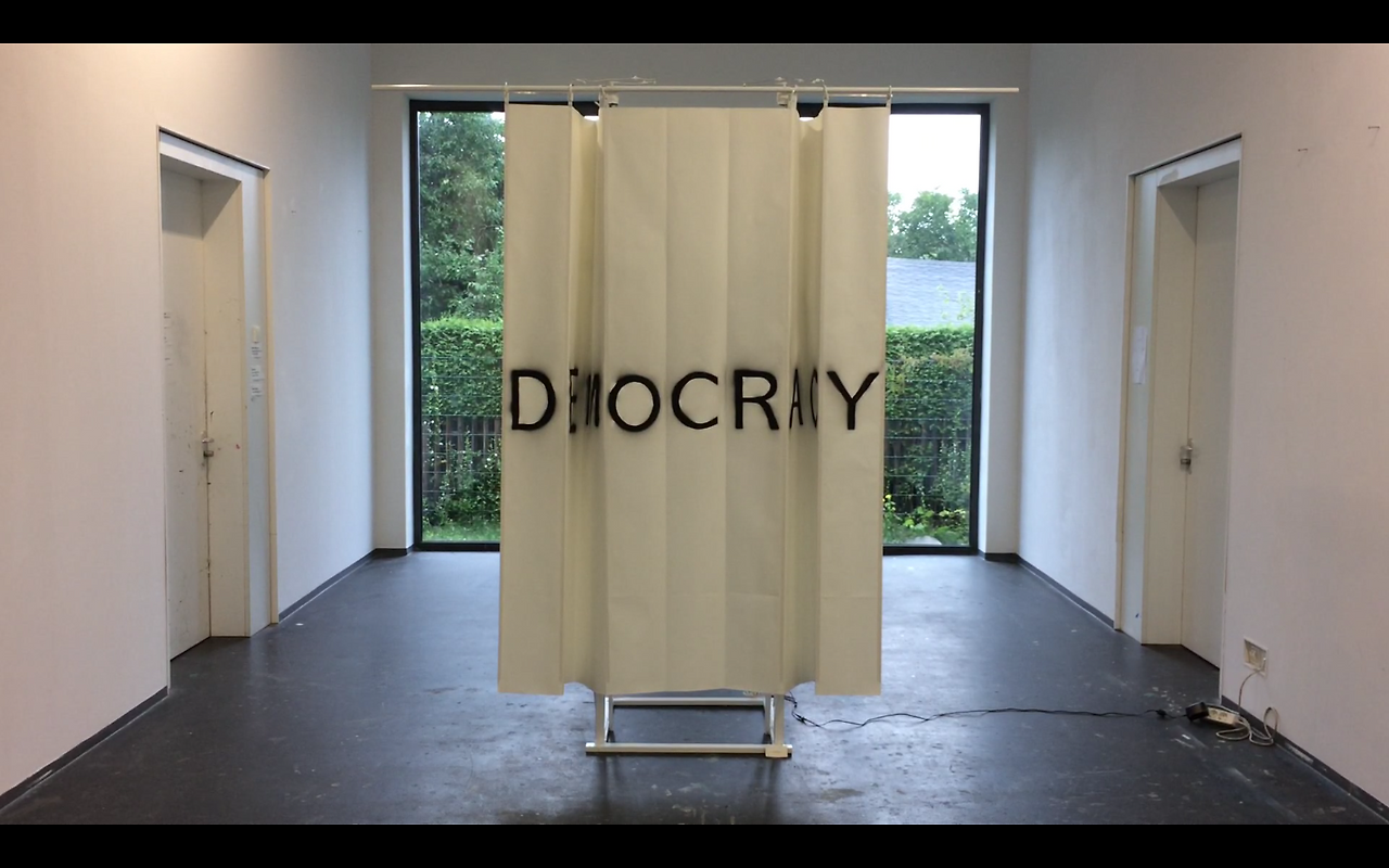 DemOCRacY, 'Mixed media installation', dimension variable, 2017-2.png