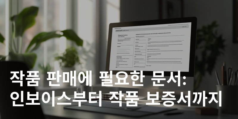 작품 판매에 필요한 전문적인 문서_ 인보이스부터 작품 보증서까지.png