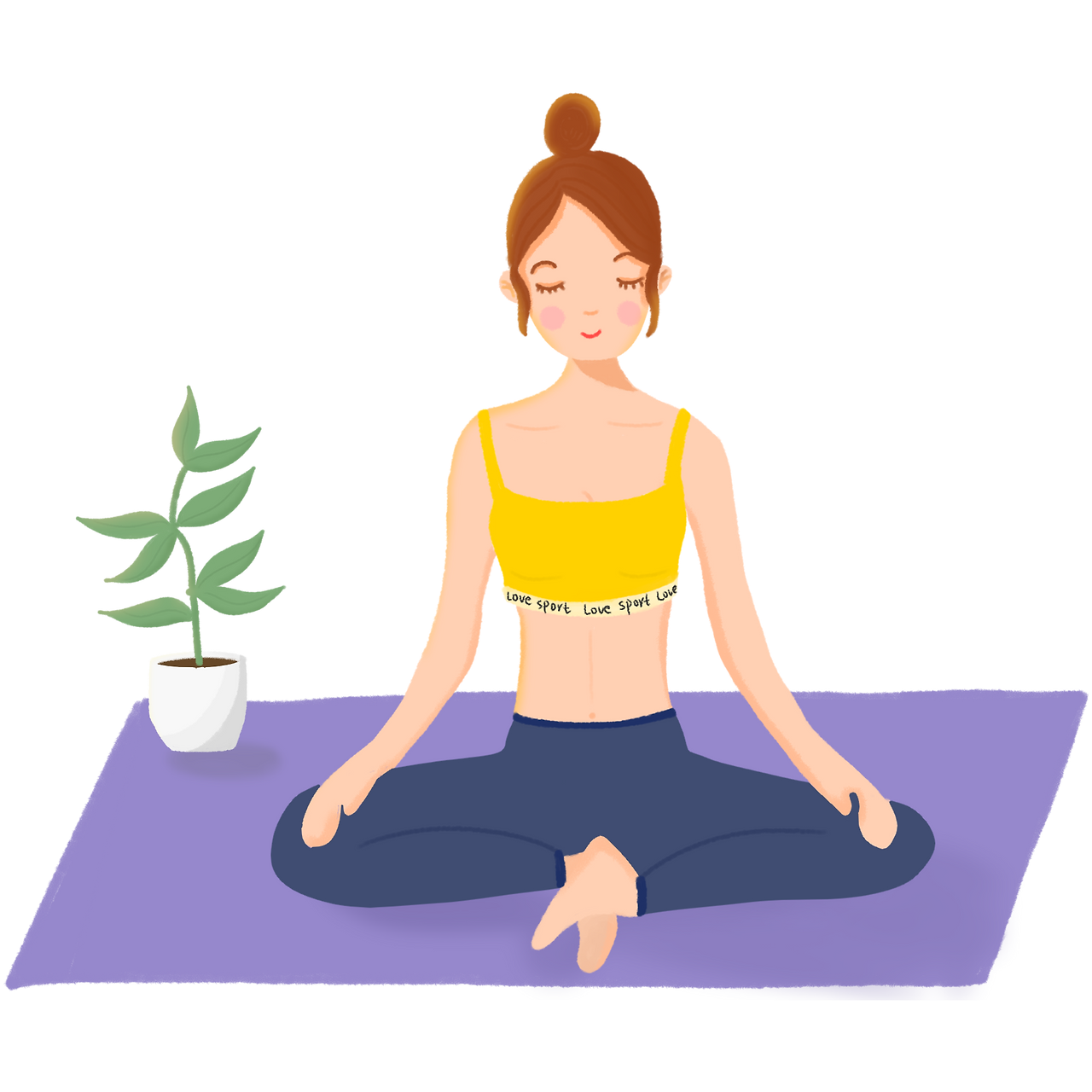 —Pngtree—yoga yoga mat yoga clothing_3862097.png