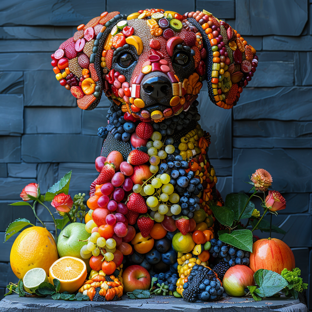 jejaksa_crew_dog_statue_in_colorful_fruit_arrangement_in_the_st_bbfbb7e4-d7e2-4719-b306-94d993fb5663.png