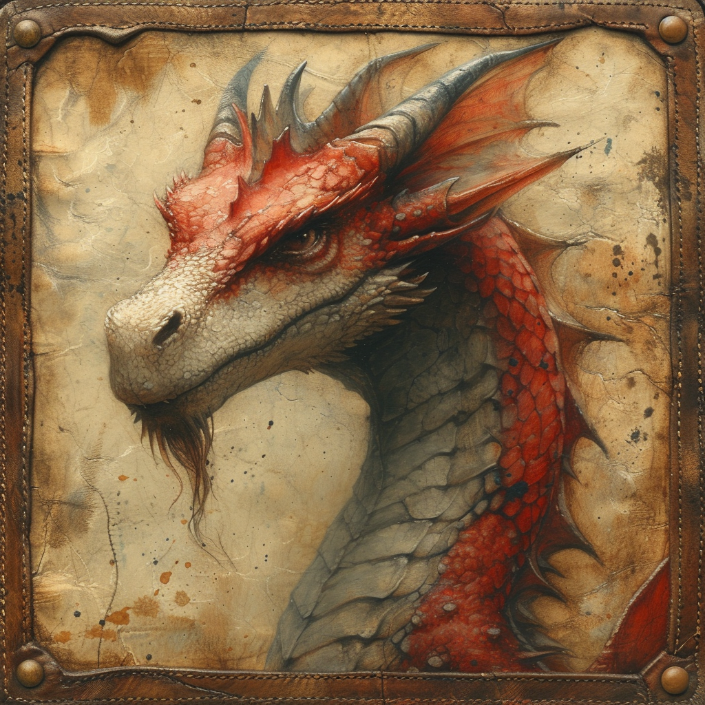 31 Watercolor jejaksa_crew_A_dragon_image_in_Watercolor_on_a_Leather_sheet_fcdb0db0-1fa9-4754-b621-0489657bc6cb.png