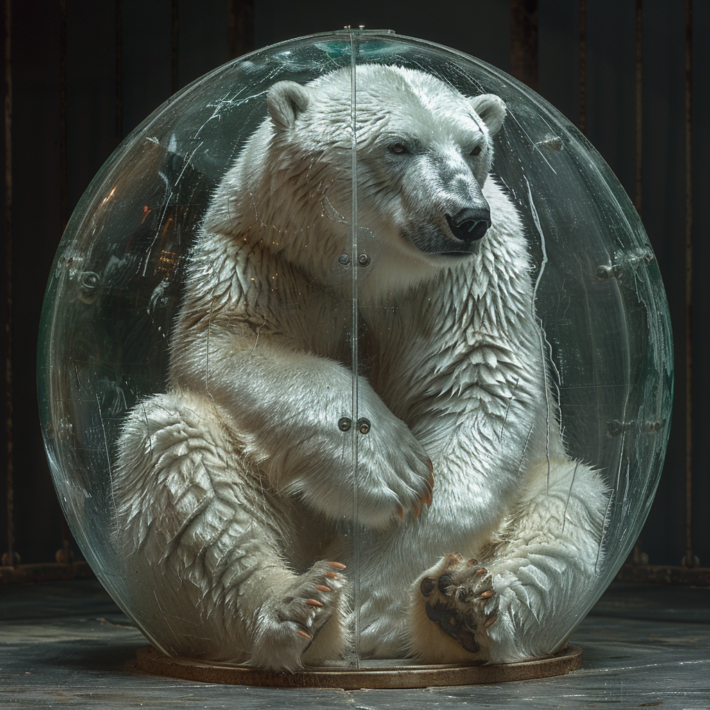 jejaksa_crew_Polar_bear_in_convex_cage_ab47f016-ab9c-4c3e-9ad3-8e8b5b8d01fb.png