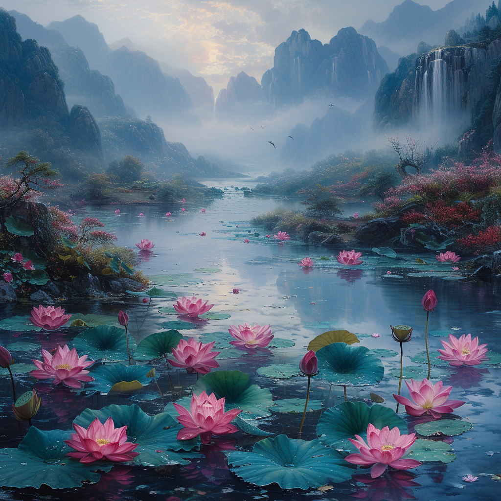 jejaksa_crew_Landscape_with_Lotus_Flowers_Symbolizing_Peace_sym_a57d7c99-f40f-4899-9fc0-0d3ea222d454.png