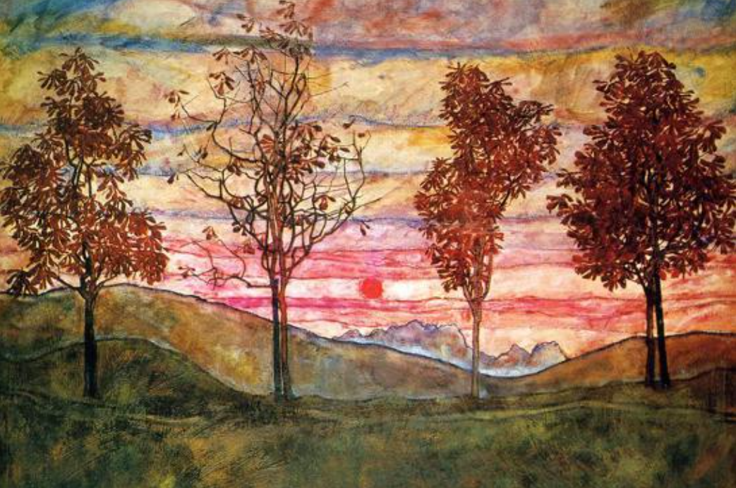 에곤 실레 네 그루의 나무 1917.png