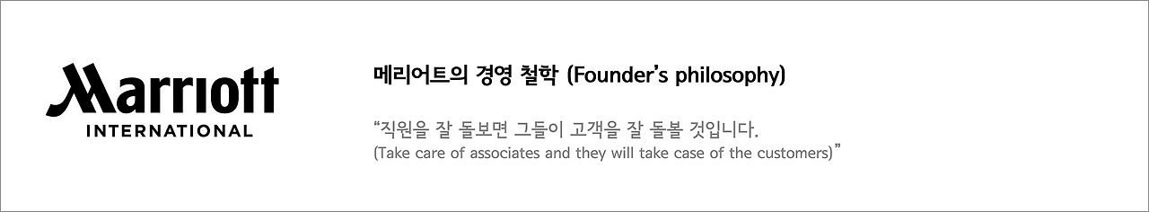 그림 2. 메리어트의 경영철학.png