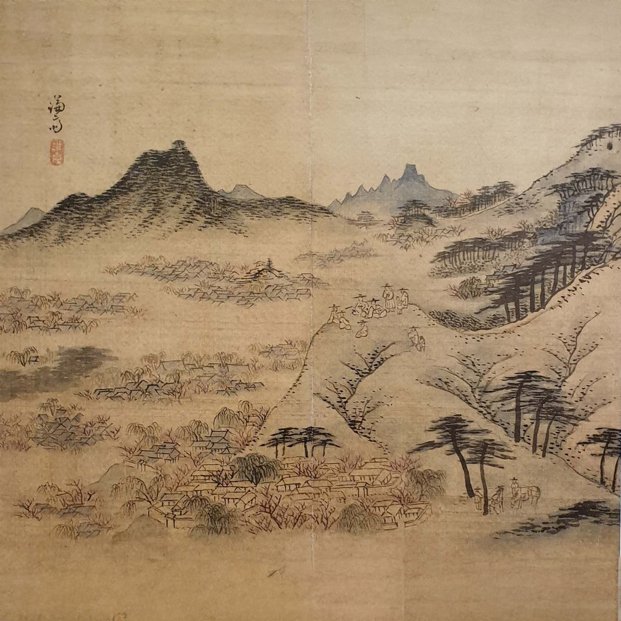 정선 _필운대상춘_ ⓒ 간송미술관_03.png