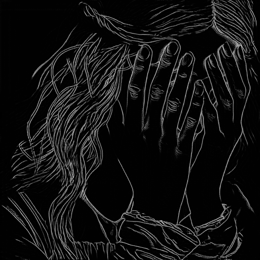 여자에게 무슨 일이 있었는지 묻는다..png