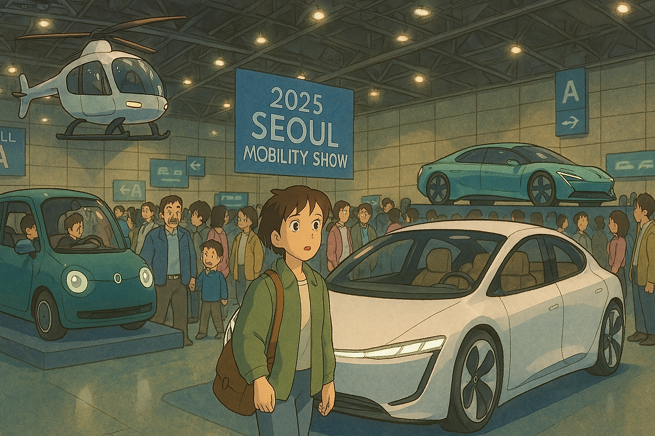 20250402_0937_서울모빌리티쇼 지브리 스타일_simple_compose_01jqsyxjgde3fa5zhj3rq46tws.png