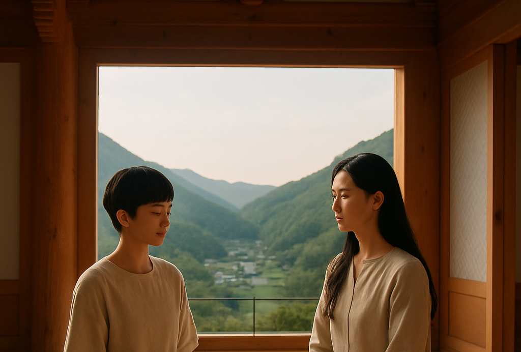 평화로운 산속의 명상.png