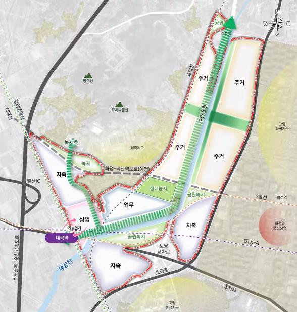 고양대곡_역세권_토지이용구상(안)._국토교통부_제공.png
