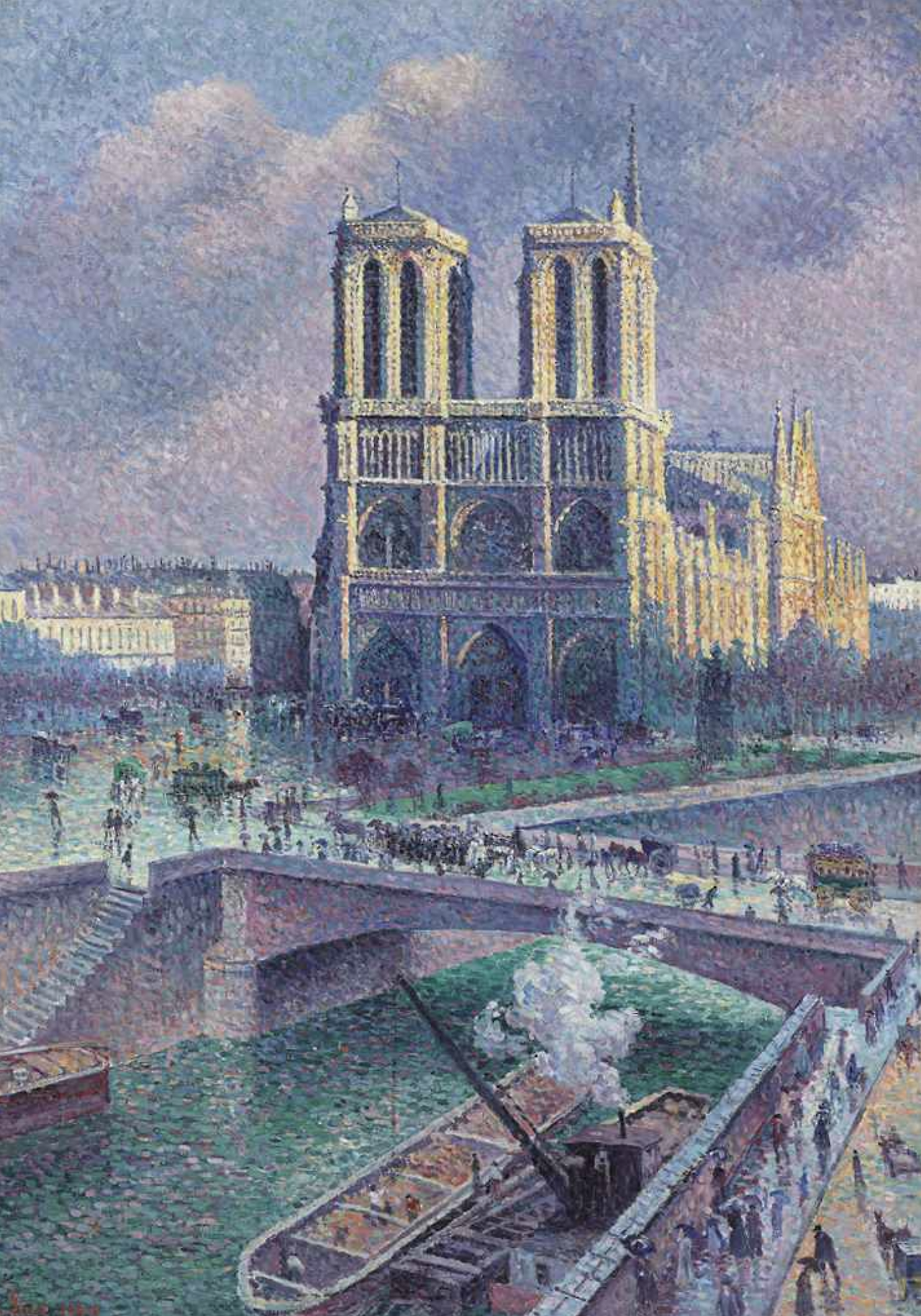 Maximilien Luce - Notre-Dame de Paris [1900].png