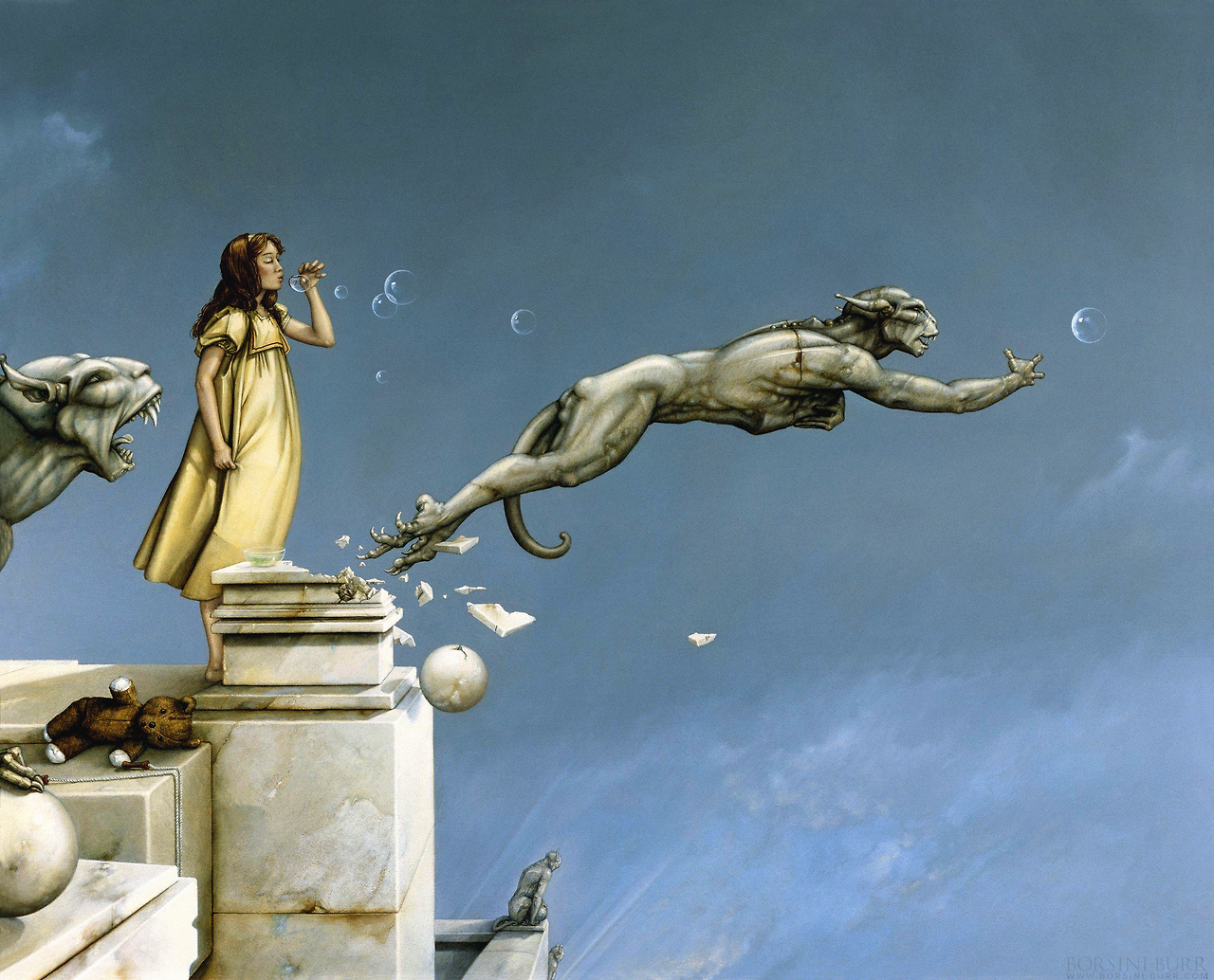 Michael Parkes %22Gargoyles%22 1985.png