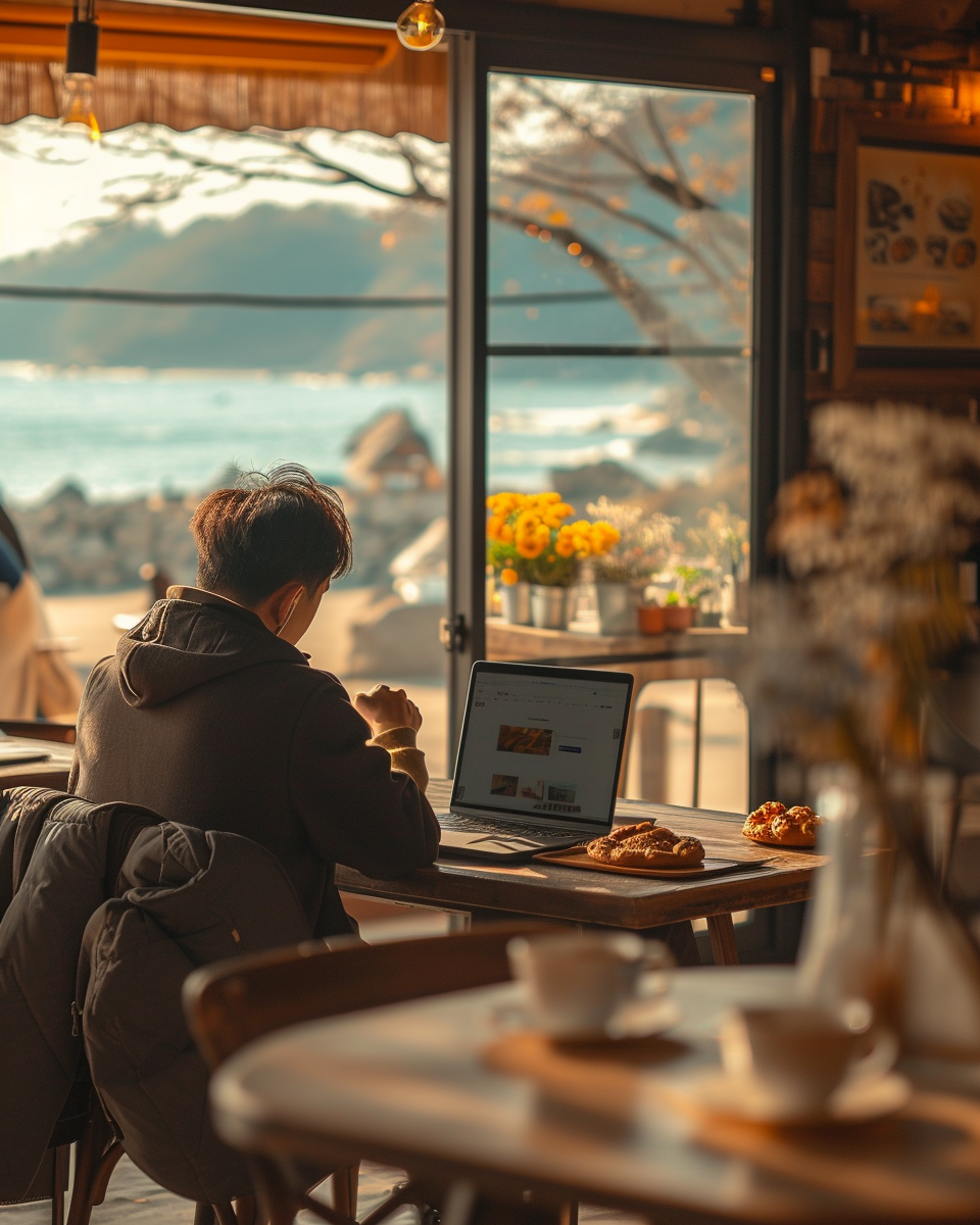 liashim_A_young_digital_nomad_working_on_a_laptop_at_a_cozy_caf_02c1383a-1851-4b6f-ba6e-73247f270c73.png
