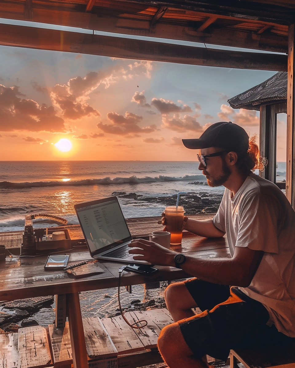 liashim_A_digital_nomad_working_on_a_laptop_at_a_beachside_cafe_fb44e01c-4b0a-4971-9bff-830469a875c7.png