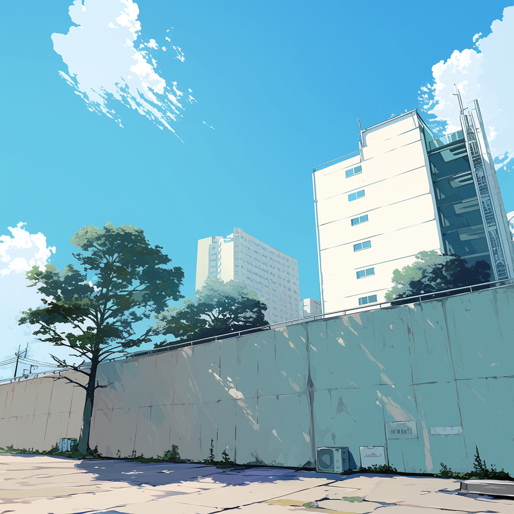 greatjack._A_building_surrounded_by_a_high_wall._White_hospital_d2a8aa5a-cccf-4b1b-b62b-d8d4b5ceaeab.png