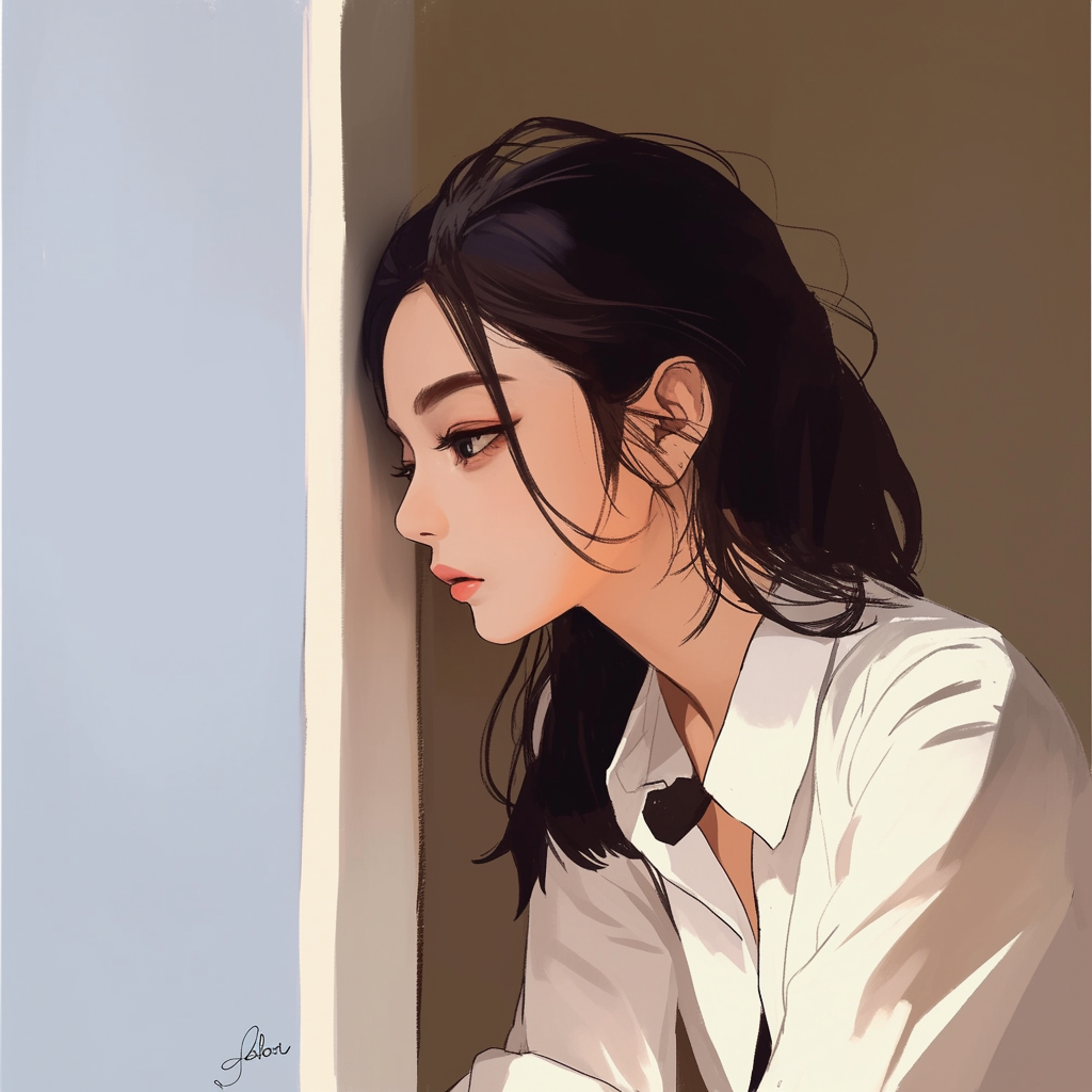 greatjack._Korean_woman_in_her_20s_looking_out_the_window_conte_5b3e5ebf-4a9b-4f21-a523-f9177265f918.png